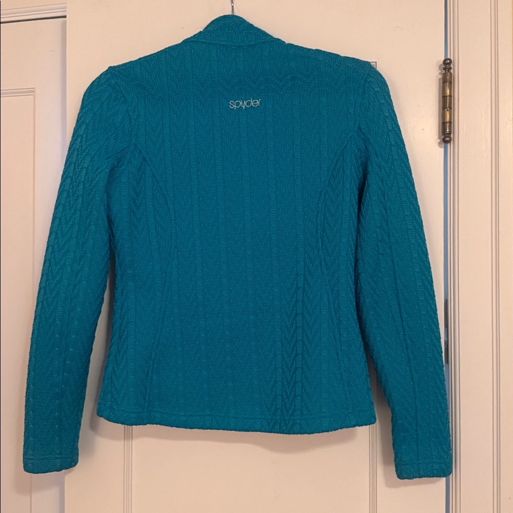 Spyder Women's Vibrant Blue Ski Jacket - Picture 3 of 5